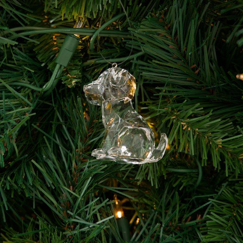 Acrylic Dog Ornament