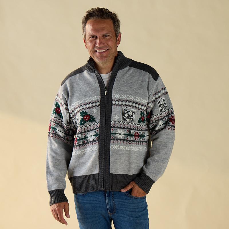 Bourbon Gray Sweater