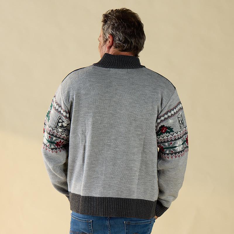 Bourbon Gray Sweater