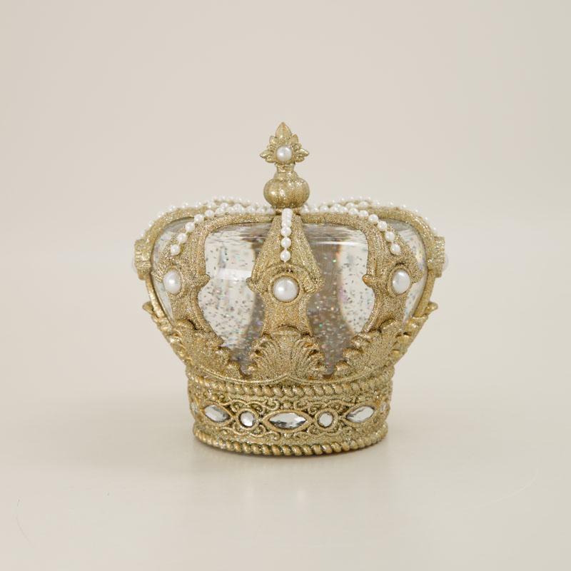 Crown Glitter Globe