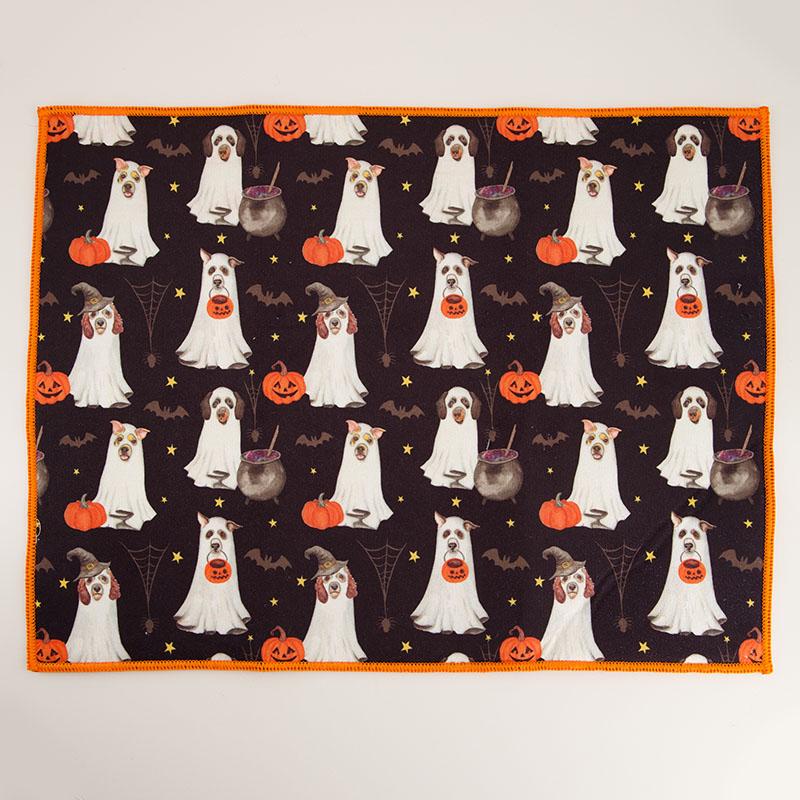 Halloween Dogs Drying Mat