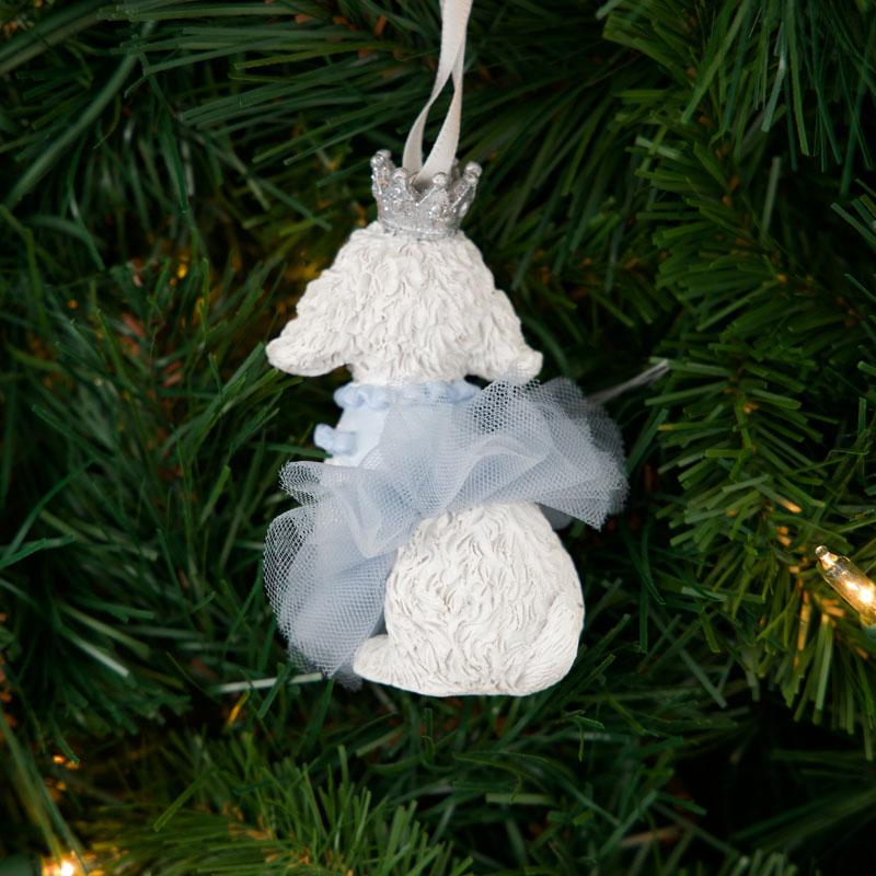 Ballerina Dog Ornament