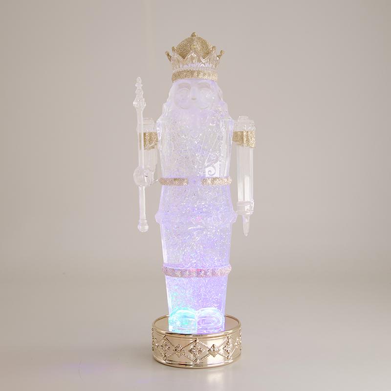 Nutcracker Glitter Globe