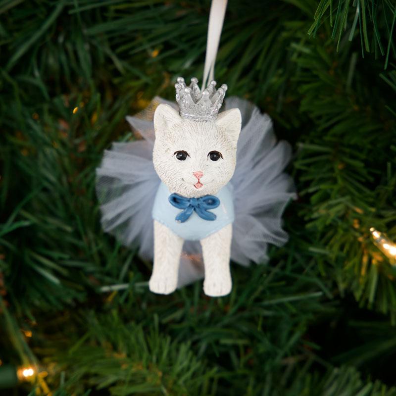 Ballerina Cat Ornament 3 Ballerina Cat Ornament