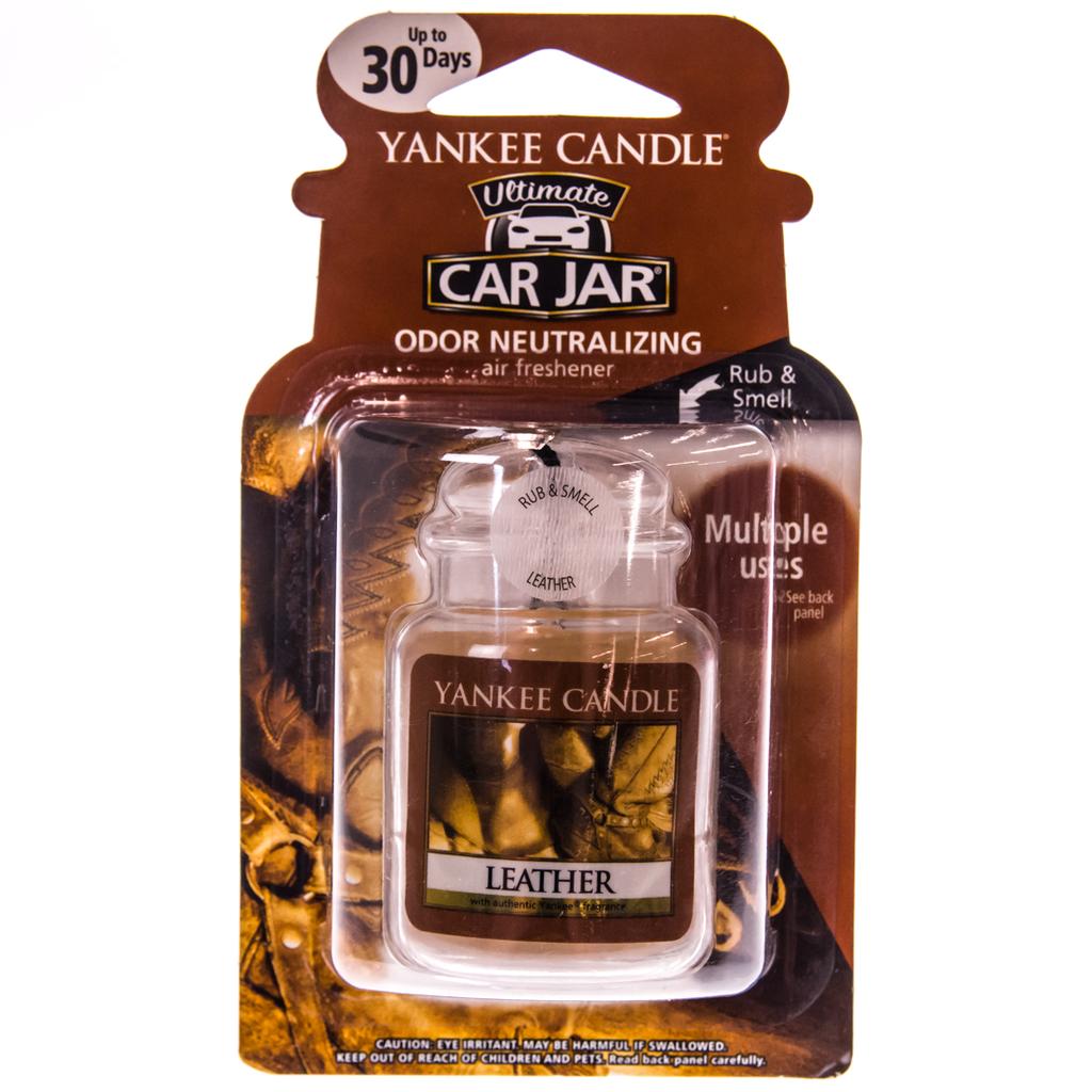 Yankee Candle &reg; Leather Car Jar &reg; Ultimate