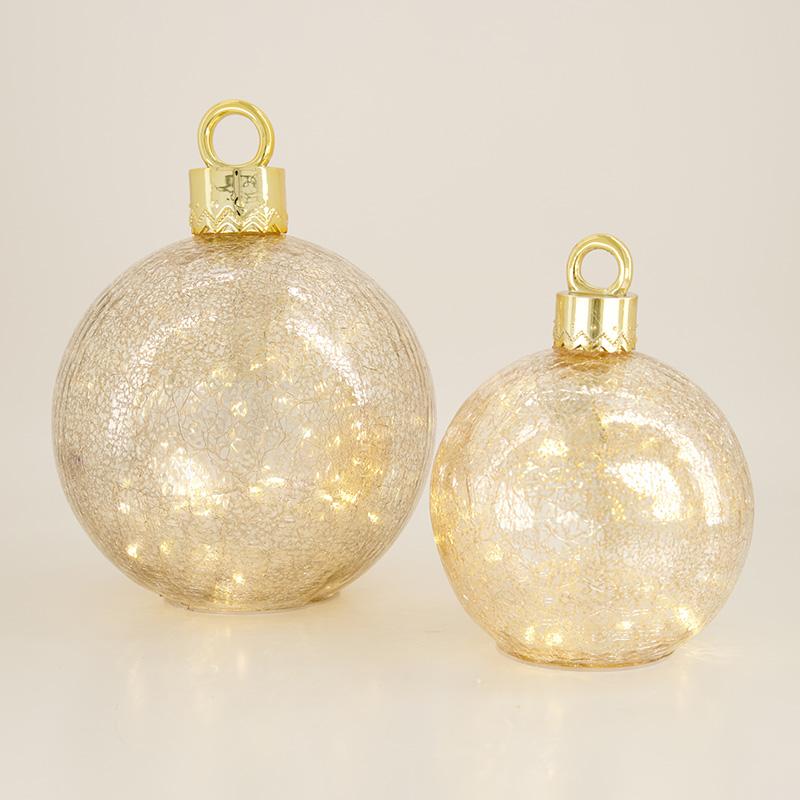 LED Ornament Ball - Large 3 LED Ornament Ball - Large