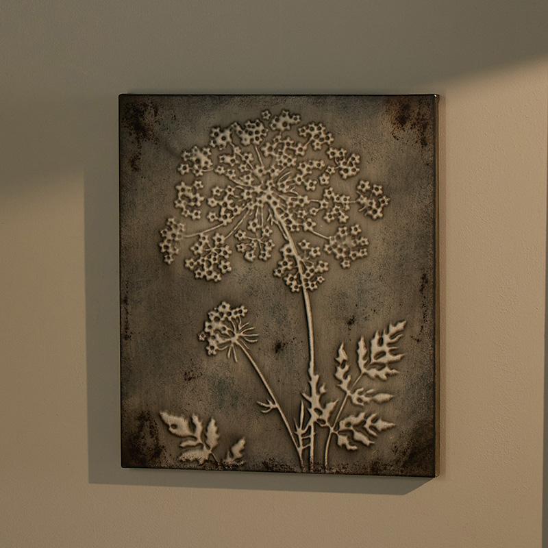 Metal Floral Wall Decor